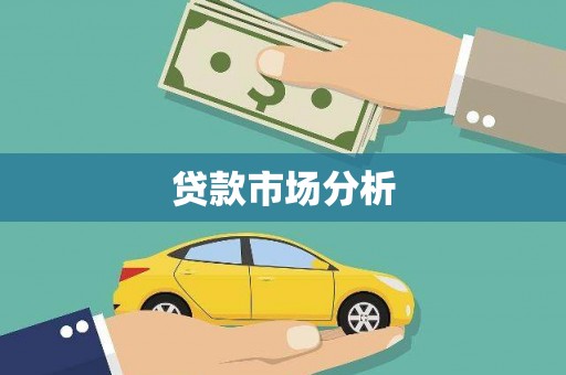 安定贷款市场分析