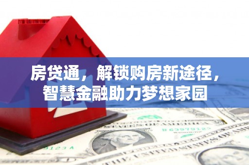 安定房贷通，解锁购房新途径，智慧金融助力梦想家园