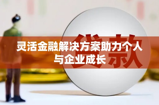 安定灵活金融解决方案助力个人与企业成长