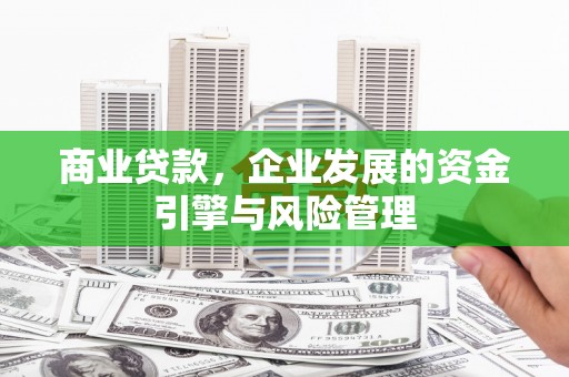 安定商业贷款，企业发展的资金引擎与风险管理