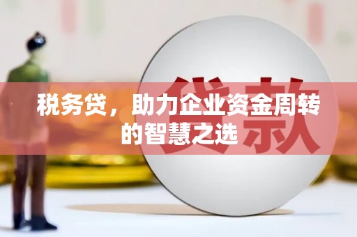 安定税务贷，助力企业资金周转的智慧之选