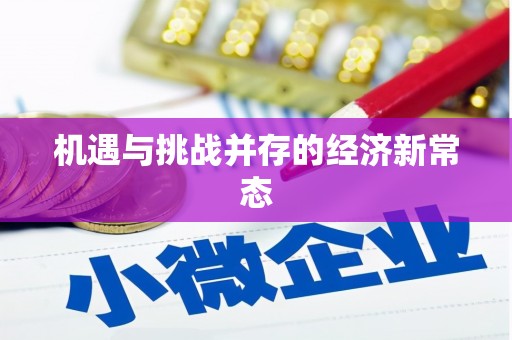 安定机遇与挑战并存的经济新常态