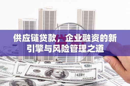 安定供应链贷款，企业融资的新引擎与风险管理之道