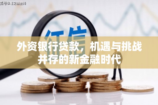 安定外资银行贷款，机遇与挑战并存的新金融时代
