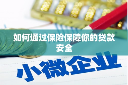 安定如何通过保险保障你的贷款安全