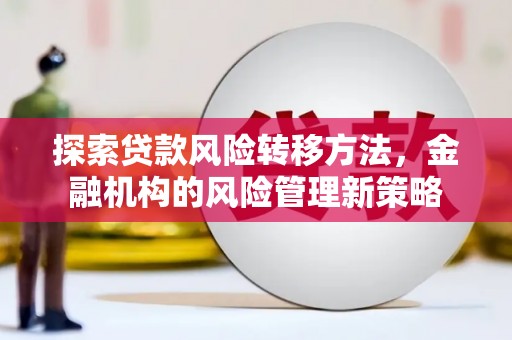 安定探索贷款风险转移方法，金融机构的风险管理新策略