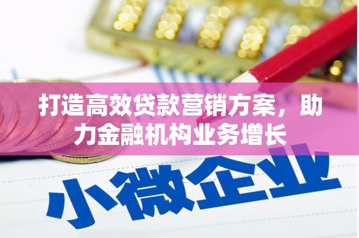 安定打造高效贷款营销方案，助力金融机构业务增长