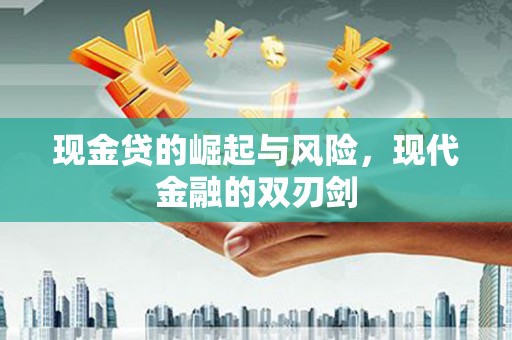 安定现金贷的崛起与风险，现代金融的双刃剑