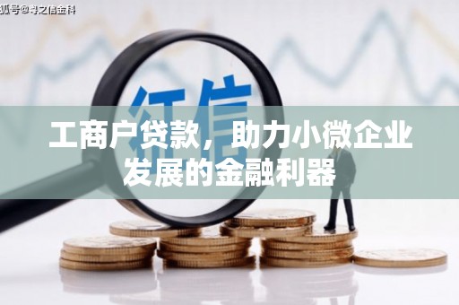 安定工商户贷款，助力小微企业发展的金融利器