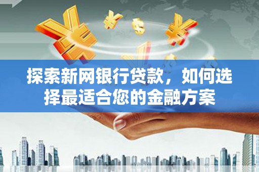 安定探索新网银行贷款，如何选择最适合您的金融方案
