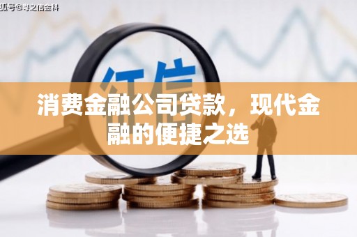 安定消费金融公司贷款，现代金融的便捷之选