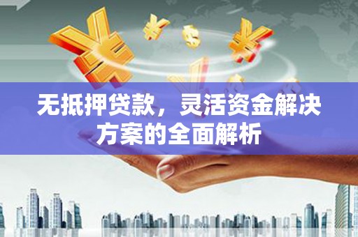 安定无抵押贷款，灵活资金解决方案的全面解析
