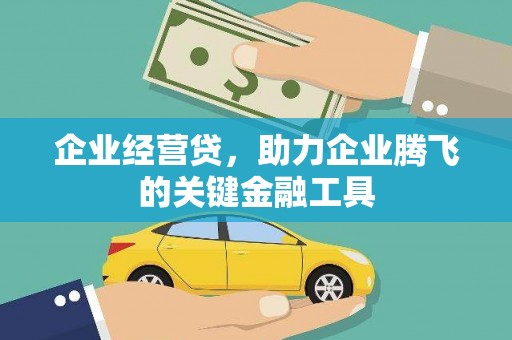 安定企业经营贷，助力企业腾飞的关键金融工具