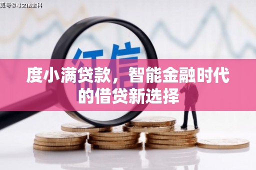 安定度小满贷款，智能金融时代的借贷新选择