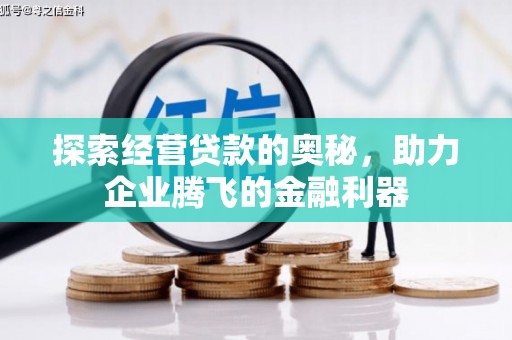 安定探索经营贷款的奥秘，助力企业腾飞的金融利器