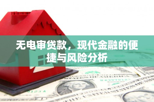 安定无电审贷款，现代金融的便捷与风险分析
