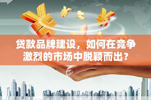安定贷款品牌建设，如何在竞争激烈的市场中脱颖而出？