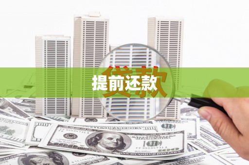 安定提前还款