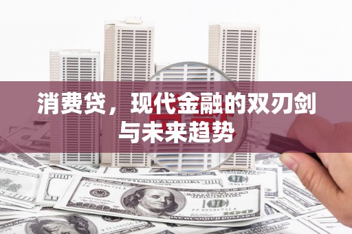 安定消费贷，现代金融的双刃剑与未来趋势