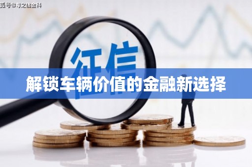 安定解锁车辆价值的金融新选择