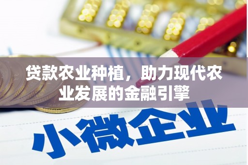 安定贷款农业种植，助力现代农业发展的金融引擎