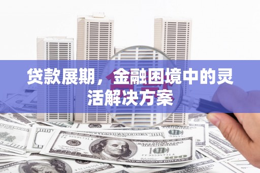 安定贷款展期，金融困境中的灵活解决方案