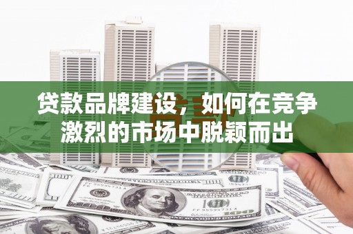 安定贷款品牌建设，如何在竞争激烈的市场中脱颖而出
