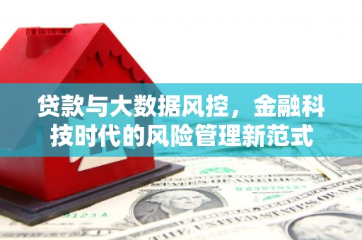 安定贷款与大数据风控，金融科技时代的风险管理新范式