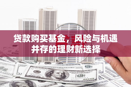 安定贷款购买基金，风险与机遇并存的理财新选择