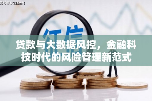 安定贷款与大数据风控，金融科技时代的风险管理新范式