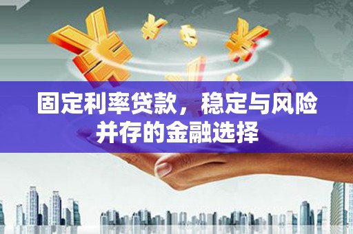 安定固定利率贷款，稳定与风险并存的金融选择