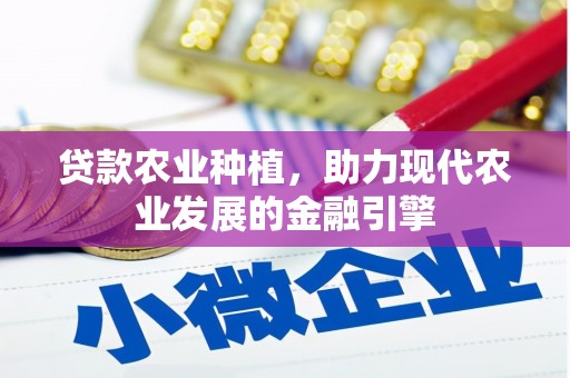 安定贷款农业种植，助力现代农业发展的金融引擎