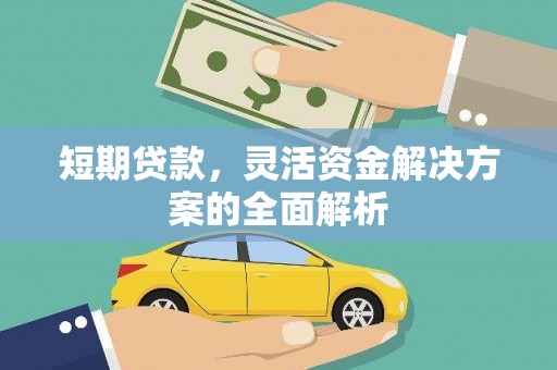 安定短期贷款，灵活资金解决方案的全面解析