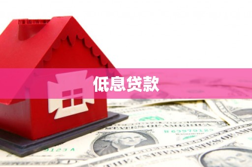 安定低息贷款