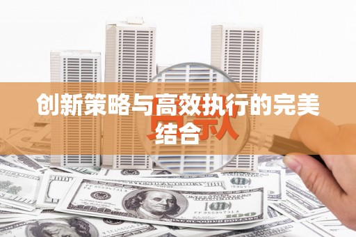 安定创新策略与高效执行的完美结合