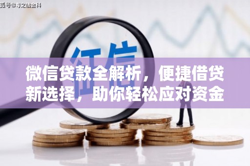 安定微信贷款全解析，便捷借贷新选择，助你轻松应对资金需求